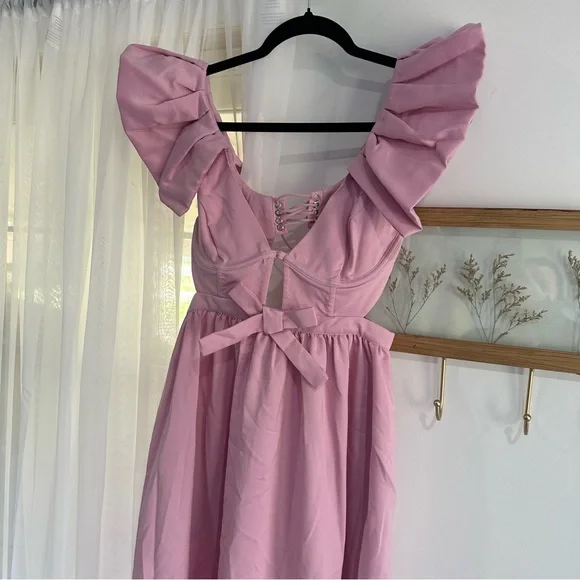 NEW For Love And Lemons Miriam Dress - Picture 13 of 16